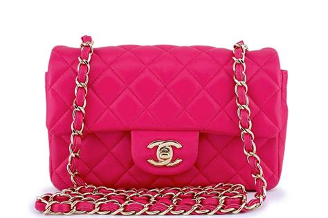 fuschia pink chanel bag|Fuchsia Chanel Bag .